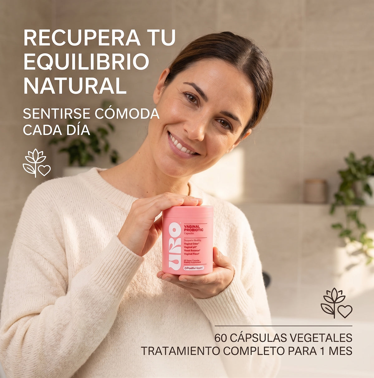 Probióticos vaginales para el cuidado íntimo femenino
